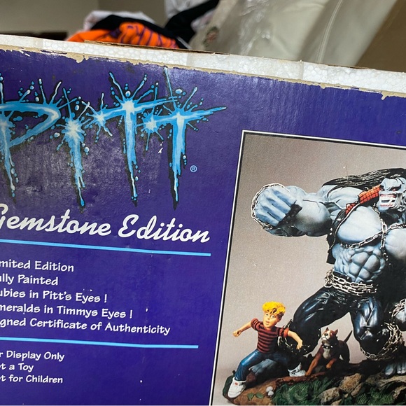 PITT STATUE GEMSTONE EDITION BY MOORE CREATIONS CERTIFICATE OF AUTHENTICITY RARE - Picture 13 of 16